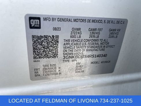 Certified 2024 Chevrolet Blazer LT w/ Sound & Technology Package image 34