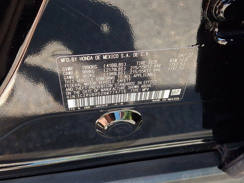 Certified 2022 Honda HR-V EX image 27