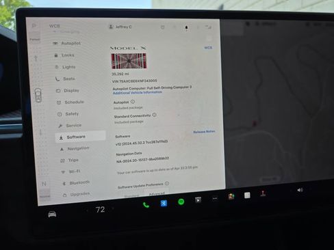 Used 2022 Tesla Model X Plaid AWD/4WD image 2