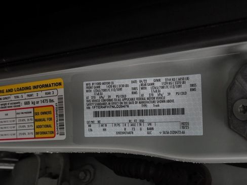 Used 2022 Ford Ranger Lariat w/ Tremor Off-Road Package image 56