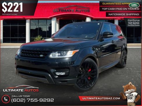 Used 2016 Land Rover Range Rover Sport Supercharged AWD/4WD image 2
