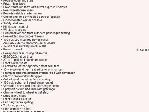 Used 2020 GMC Sierra 1500 SLT w/ SLT Premium Plus Package image 7