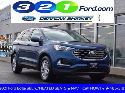 Used 2021 Ford Edge SEL w/ Cargo Accessory Package image 1