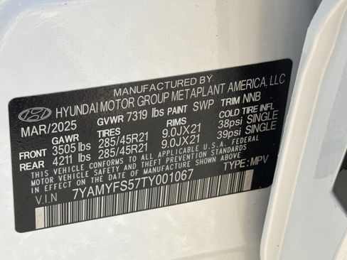 New 2026 Hyundai Ioniq 9 Calligraphy AWD/4WD image 29