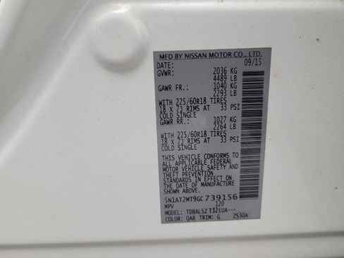Used 2016 Nissan Rogue SL w/ SL Premium Package FWD image 33