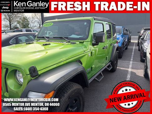 Used 2019 Jeep Wrangler Unlimited Sport AWD/4WD image 7