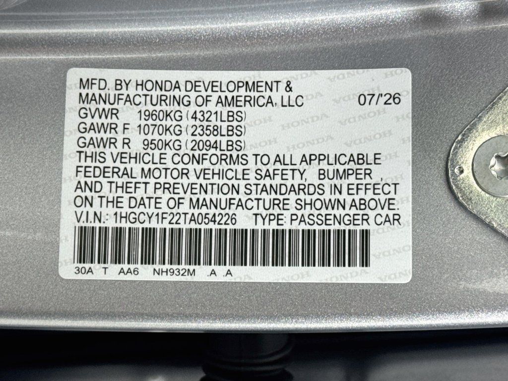 New 2026 Honda Accord LX image 43