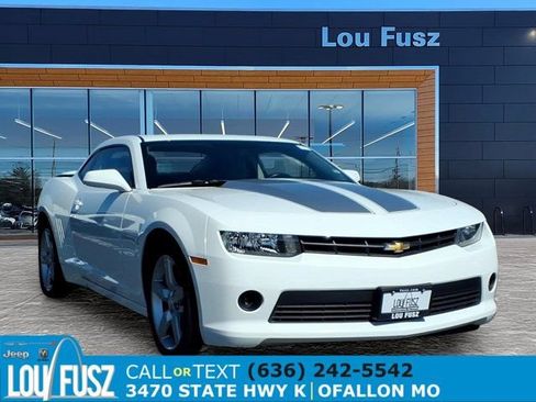 Used 2014 Chevrolet Camaro LT w/ Silver Rally Stripe Package RWD image 1