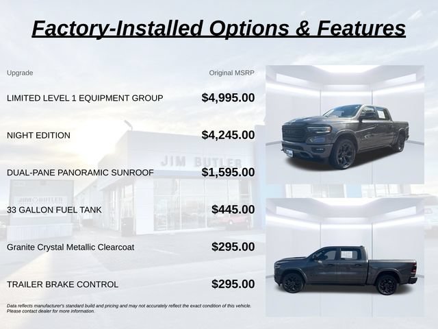 Used 2023 RAM 1500 Limited AWD/4WD image 3