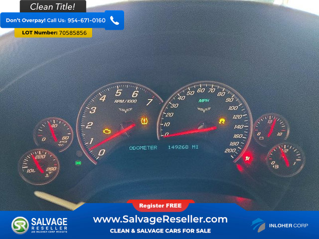Used 2008 Chevrolet Corvette Coupe w/ Preferred Equipment Group RWD image 12