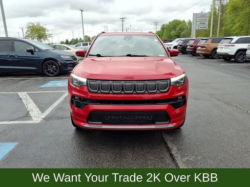 Used 2022 Jeep Compass Limited w/ (RED) Package AWD/4WD image 3