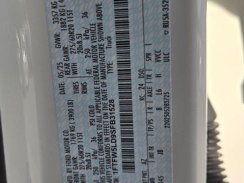 New 2025 Ford F150 Lariat w/ Equipment Group 502A High image 18