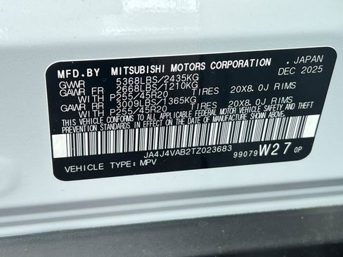 New 2026 Mitsubishi Outlander SE AWD/4WD image 28