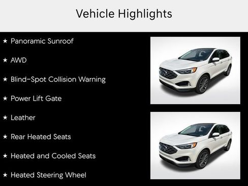 Used 2019 Ford Edge Titanium w/ Equipment Group 301A AWD/4WD image 7