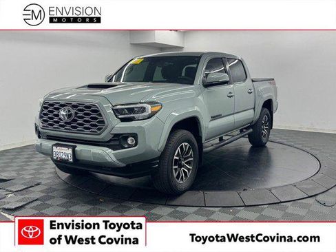 Certified 2022 Toyota Tacoma TRD Sport w/ Black Out Package (TMS) AWD/4WD image 1