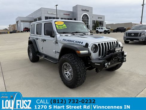 Used 2023 Jeep Wrangler Unlimited Rubicon 4xe w/ Cold Weather Group image 1