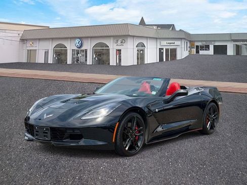 Used 2014 Chevrolet Corvette Stingray Convertible w/ 3LT Preferred Equipment Group RWD image 1