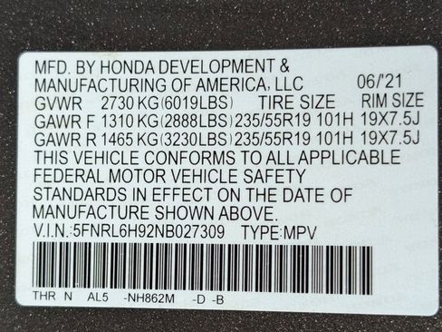 Used 2022 Honda Odyssey Elite image 26