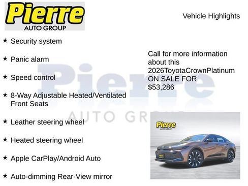 Used 2026 Toyota Crown Platinum AWD/4WD image 23