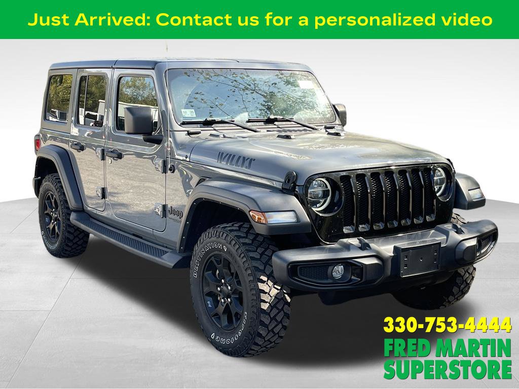 Used 2021 Jeep Wrangler Unlimited Sport AWD/4WD 360° Tour