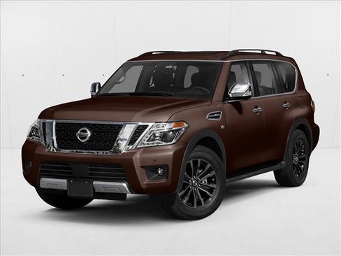 Used 2018 Nissan Armada Platinum w/ Captain Seat Package AWD/4WD image 1