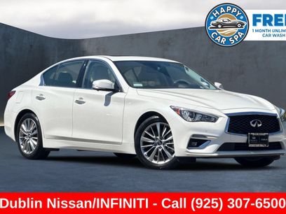 Used 2023 INFINITI Q50 Luxe w/ Cargo Package