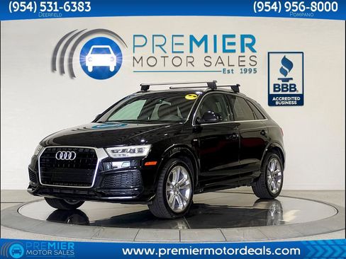 Used 2018 Audi Q3 2.0T Premium Plus w/ Premium Plus Package FWD image 1