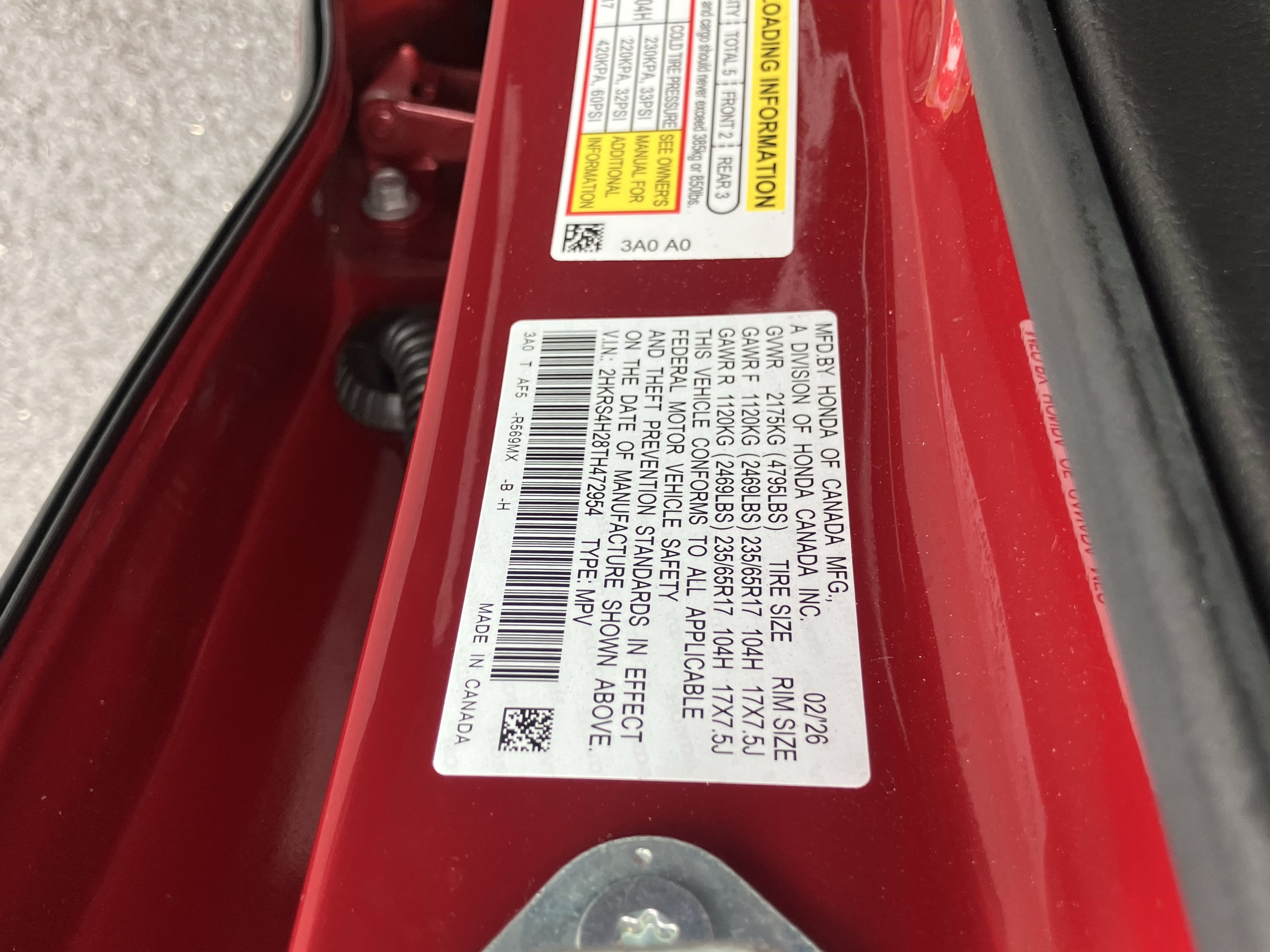 Certified 2026 Honda CR-V LX image 30