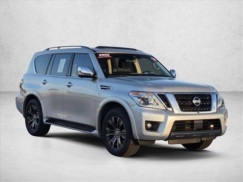 Used 2019 Nissan Armada Platinum w/ Captain's Chairs Package image 3