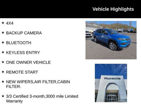 Used 2023 Jeep Compass Sport image 2