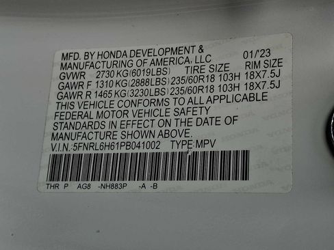 Used 2023 Honda Odyssey EX-L image 26