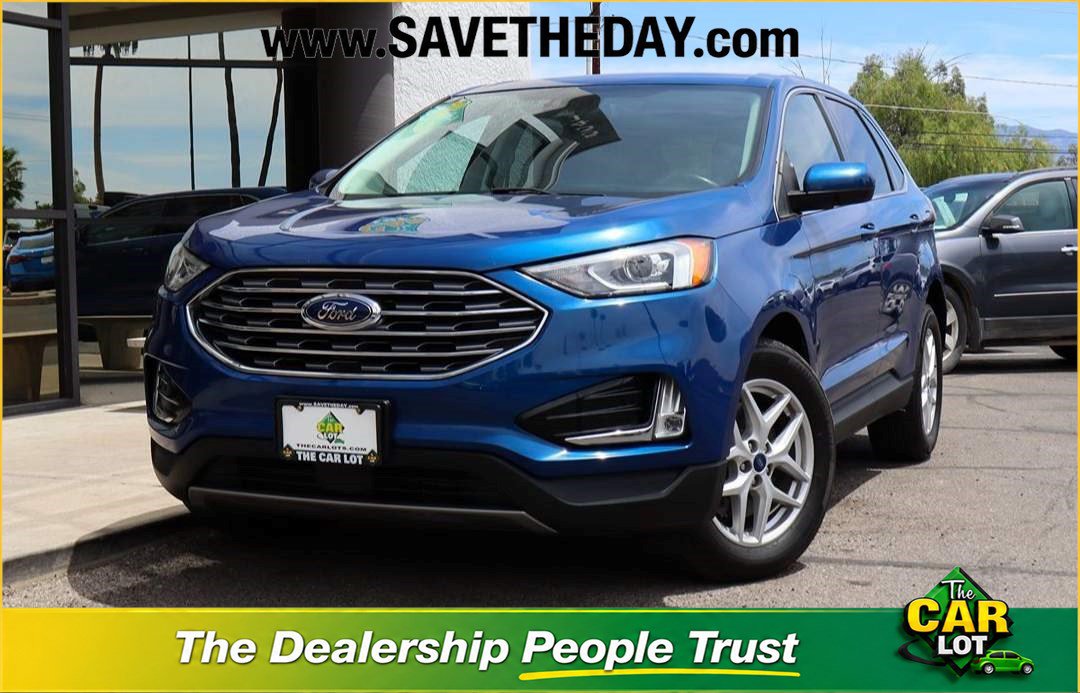 Used 2021 Ford Edge SEL w/ Cargo Accessory Package AWD/4WD image 1