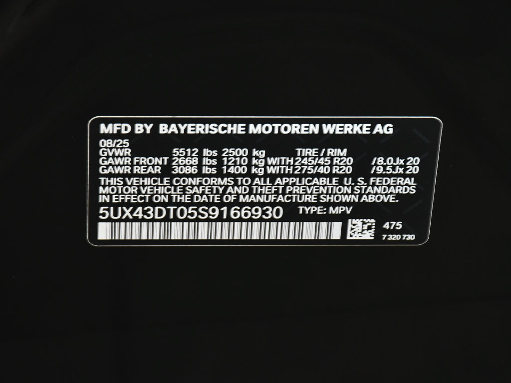 Used 2025 BMW X4 M40i w/ Premium Package AWD/4WD image 17