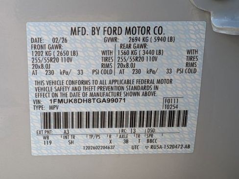 New 2026 Ford Explorer Active w/ Active Comfort Package AWD/4WD image 36