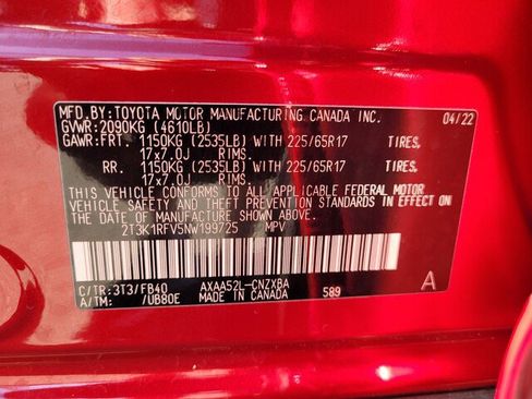 Certified 2022 Toyota RAV4 LE image 21