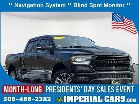 Used 2021 RAM 1500 Laramie w/ Sport Appearance Package image 1