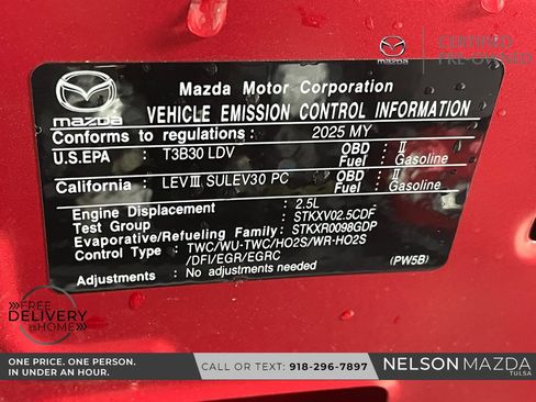 Certified 2025 MAZDA CX-30 AWD 2.5 S w/ Preferred Package image 52