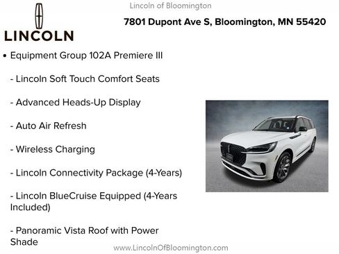 New 2026 Lincoln Aviator AWD image 5