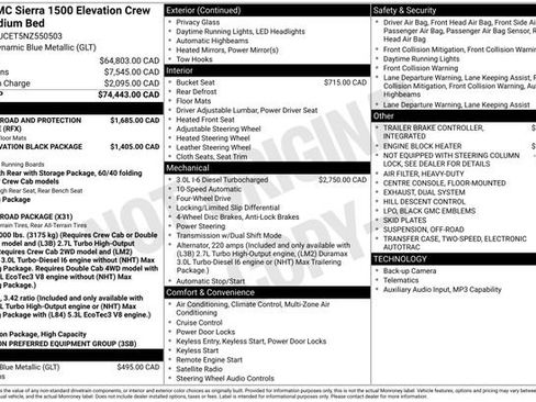 Used 2022 GMC Sierra 1500 Elevation AWD/4WD image 52
