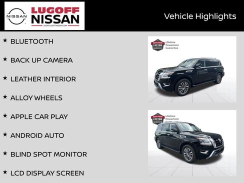 Certified 2024 Nissan Armada SL w/ Captain's Chairs Package RWD image 3