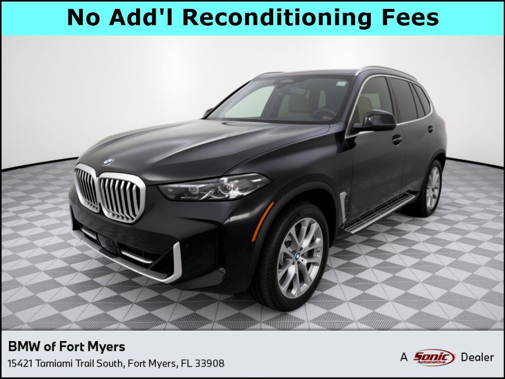Certified 2025 BMW X5 xDrive40i w/ Climate Comfort Package AWD/4WD image 1