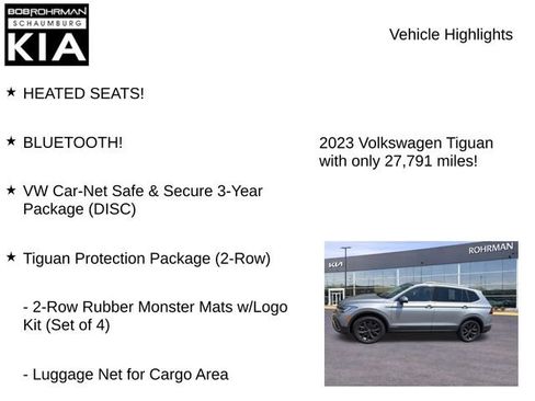 Used 2023 Volkswagen Tiguan SE AWD/4WD image 8