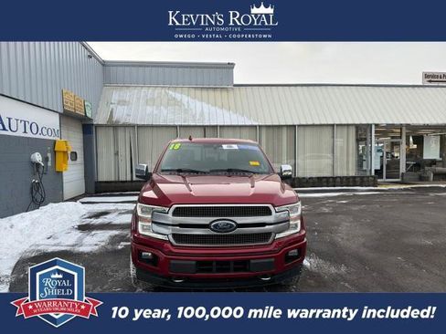 Used 2018 Ford F150 Platinum w/ Equipment Group 701A Luxury AWD/4WD image 4