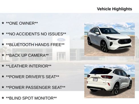 Used 2025 Ford Escape ST-Line Elite w/ Premium Technology Package image 6