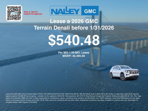 New 2026 GMC Terrain Denali image 3