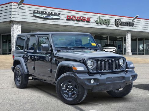 Used 2025 Jeep Wrangler Sport image 1