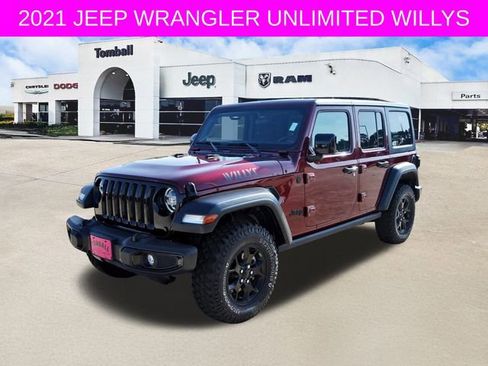 Used 2021 Jeep Wrangler Unlimited Sport image 3