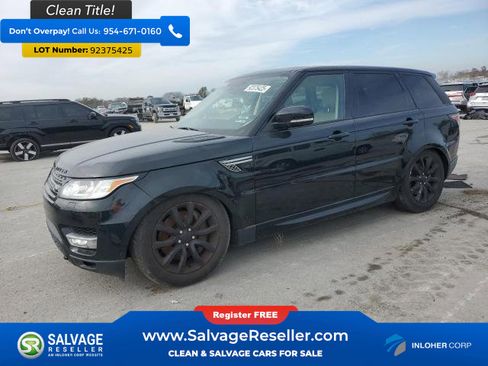 Used 2014 Land Rover Range Rover Sport Supercharged AWD/4WD image 1