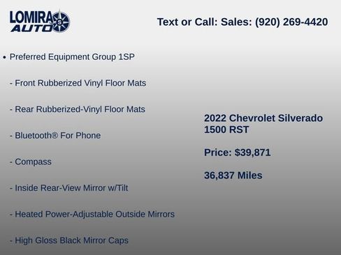 Used 2022 Chevrolet Silverado 1500 RST AWD/4WD image 7