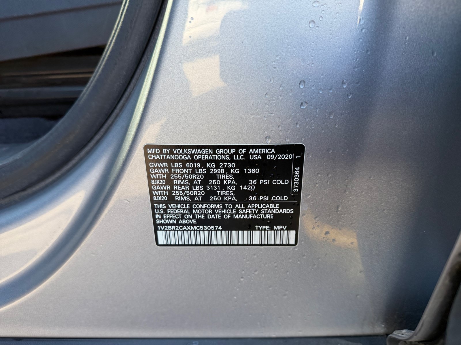 Used 2021 Volkswagen Atlas SEL AWD/4WD image 42